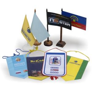 флажки и вымпела с символикой